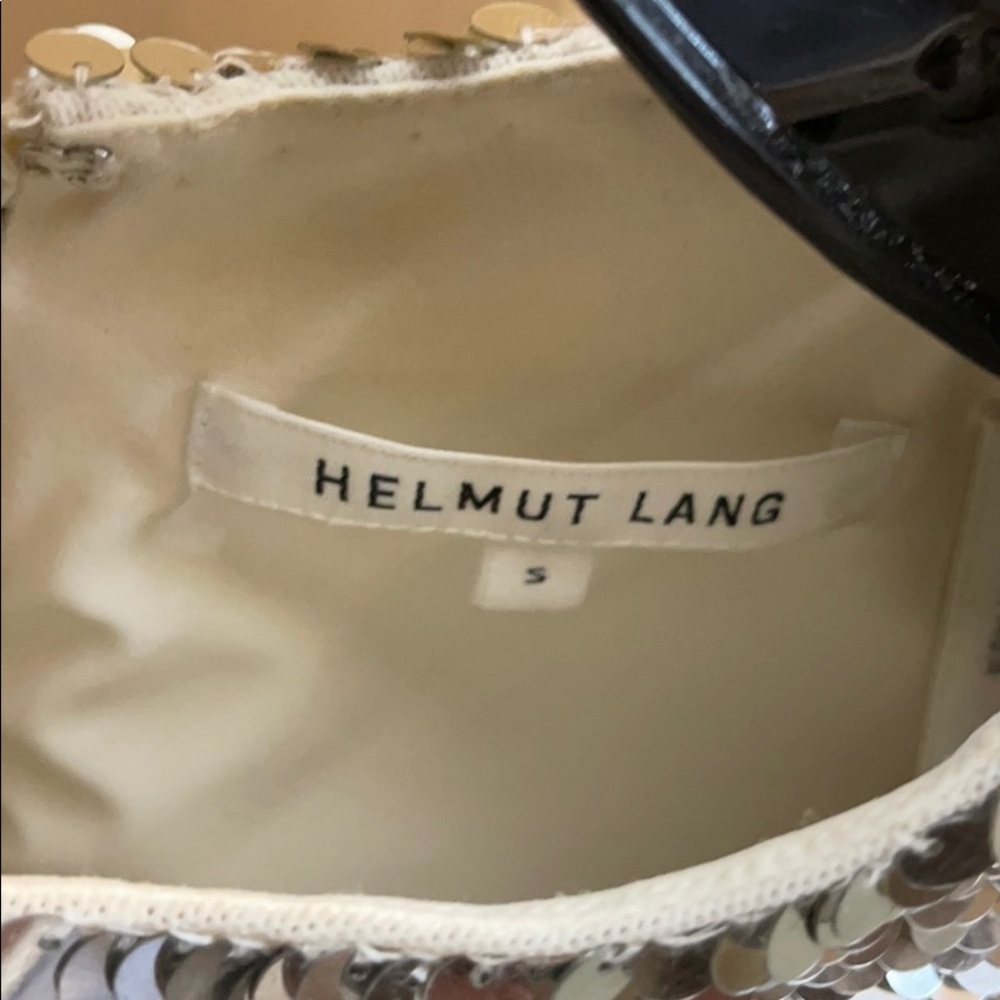 Helmut Lang Reversible Sequin Top - image 5